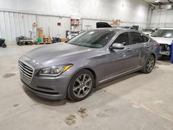 Salvage cars for sale from Copart Milwaukee, WI: 2015 Hyundai Genesis 3.8L