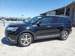Salvage cars for sale from Copart Corpus Christi, TX: 2018 Ford Explorer Limited
