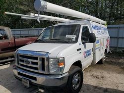 Salvage trucks for sale at Greenwell Springs, LA auction: 2014 Ford Econoline E350 Super Duty Cutaway Van
