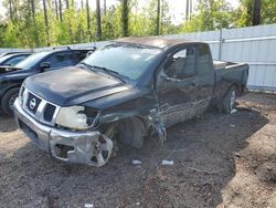 Salvage trucks for sale at Harleyville, SC auction: 2004 Nissan Titan XE