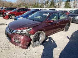 Salvage cars for sale from Copart North Billerica, MA: 2015 Honda Accord EXL