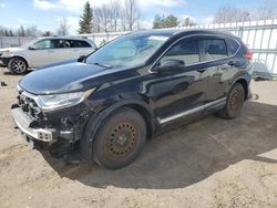Salvage cars for sale from Copart Bowmanville, ON: 2018 Honda CR-V Touring