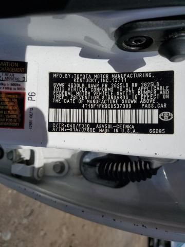 2012 Toyota Camry Base