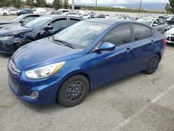 Salvage cars for sale at Rancho Cucamonga, CA auction: 2016 Hyundai Accent SE