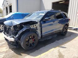 Salvage cars for sale at Rogersville, MO auction: 2020 Ford Explorer ST
