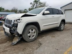 Salvage cars for sale at Wichita, KS auction: 2012 Jeep Grand Cherokee Laredo