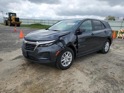Salvage cars for sale at Mcfarland, WI auction: 2022 Chevrolet Equinox LS