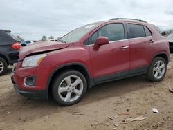 Salvage cars for sale from Copart Hillsborough, NJ: 2015 Chevrolet Trax LTZ