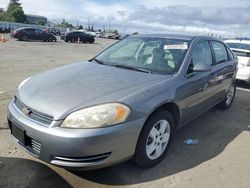 Salvage cars for sale from Copart Vallejo, CA: 2007 Chevrolet Impala LS