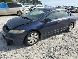 Salvage cars for sale from Copart Loganville, GA: 2009 Honda Civic LX