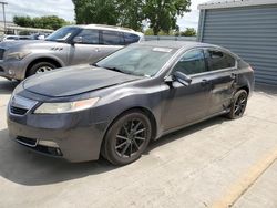 Salvage cars for sale from Copart Sacramento, CA: 2013 Acura TL