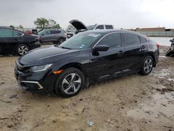 Vehiculos salvage en venta de Copart Haslet, TX: 2019 Honda Civic LX