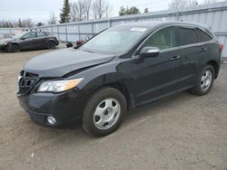 Salvage cars for sale from Copart Ontario Auction, ON: 2015 Acura RDX Technology