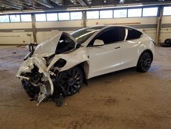 Salvage cars for sale from Copart Wheeling, IL: 2022 Tesla Model Y