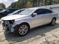 Chevrolet Impala salvage cars for sale: 2017 Chevrolet Impala LT