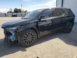 Salvage cars for sale at auction: 2022 Chevrolet Traverse RS