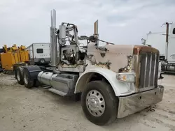 Salvage trucks for sale at Grand Prairie, TX auction: 2017 Peterbilt 389