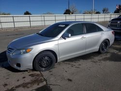 Salvage cars for sale from Copart Littleton, CO: 2011 Toyota Camry Base