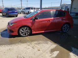 Toyota Corolla IM salvage cars for sale: 2018 Toyota Corolla IM