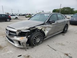 Salvage cars for sale at Oklahoma City, OK auction: 2019 Mercedes-Benz C 300 4matic