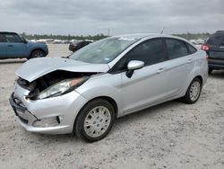 Salvage cars for sale at Houston, TX auction: 2015 Ford Fiesta S
