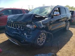 Salvage cars for sale at Elgin, IL auction: 2015 Jeep Grand Cherokee Limited