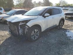 Salvage cars for sale at Madisonville, TN auction: 2021 Nissan Rogue SV