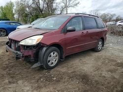 Toyota Sienna CE salvage cars for sale: 2004 Toyota Sienna CE