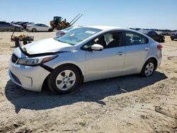 Salvage cars for sale from Copart Gainesville, GA: 2017 KIA Forte LX