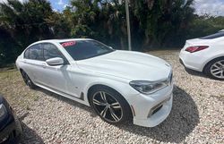 Vehiculos salvage en venta de Copart Orlando, FL: 2017 BMW 740 I