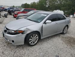 Salvage cars for sale at Houston, TX auction: 2008 Acura TSX