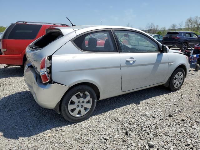 2010 Hyundai Accent Blue