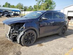 Salvage cars for sale at Wichita, KS auction: 2020 KIA Sorento S