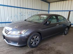 Salvage cars for sale at Colorado Springs, CO auction: 2014 Honda Accord LX