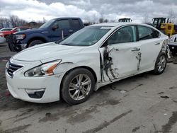 Salvage cars for sale from Copart Duryea, PA: 2015 Nissan Altima 2.5