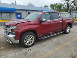 Vehiculos salvage en venta de Copart Wichita, KS: 2019 Chevrolet Silverado K1500 LTZ