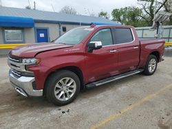 Salvage cars for sale from Copart Wichita, KS: 2019 Chevrolet Silverado K1500 LTZ