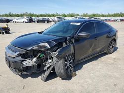 Honda salvage cars for sale: 2018 Honda Civic EX