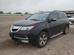 Salvage cars for sale at Houston, TX auction: 2012 Acura MDX Technology