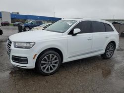 Salvage cars for sale at Woodhaven, MI auction: 2019 Audi Q7 Premium Plus