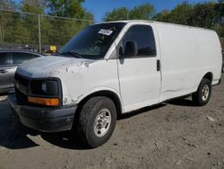 Salvage trucks for sale at Waldorf, MD auction: 2003 Chevrolet Express G3500