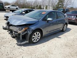 Salvage cars for sale at North Billerica, MA auction: 2021 Toyota Corolla LE