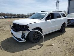 Salvage cars for sale at Windsor, NJ auction: 2017 Dodge Durango GT