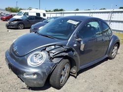Salvage cars for sale at Sacramento, CA auction: 2002 Volkswagen New Beetle GLS