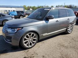 Land Rover Range Rover salvage cars for sale: 2015 Land Rover Range Rover HSE