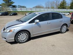 Salvage cars for sale at Davison, MI auction: 2010 Honda Civic LX