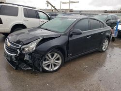 Salvage cars for sale from Copart Kansas City, KS: 2015 Chevrolet Cruze LTZ