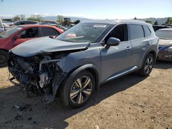 Salvage cars for sale from Copart San Martin, CA: 2021 Nissan Rogue SL