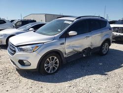 Salvage cars for sale from Copart Haslet, TX: 2018 Ford Escape SE