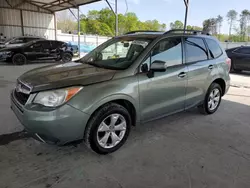 Salvage cars for sale at Cartersville, GA auction: 2015 Subaru Forester 2.5I Premium
